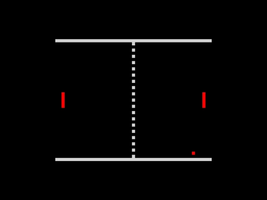 pong screenshot