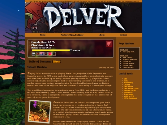 delver screenshot