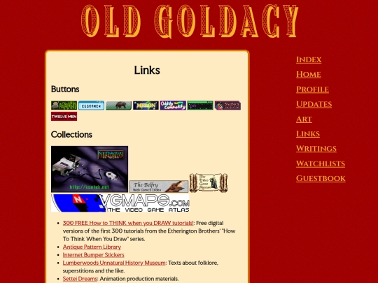 links screenshot