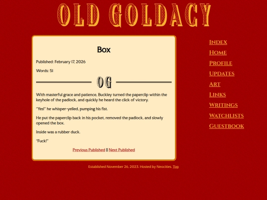 writings/box screenshot
