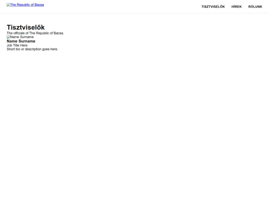 tisztviselok screenshot
