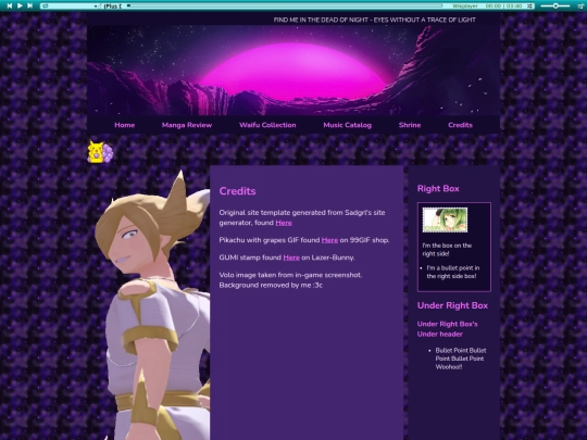 credits/credits screenshot