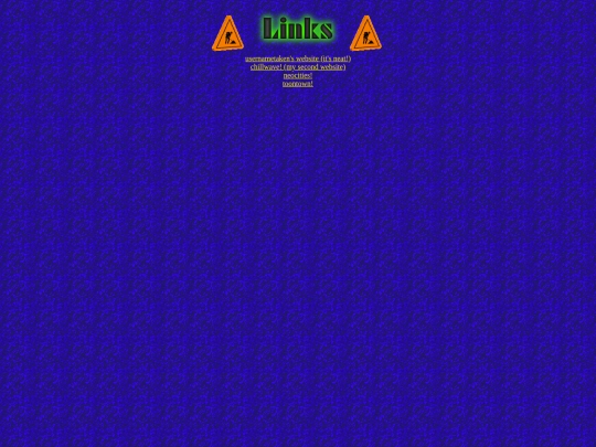links screenshot
