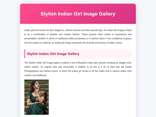 stylish-indian-girl-image-gallery screenshot