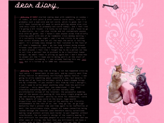 blog screenshot