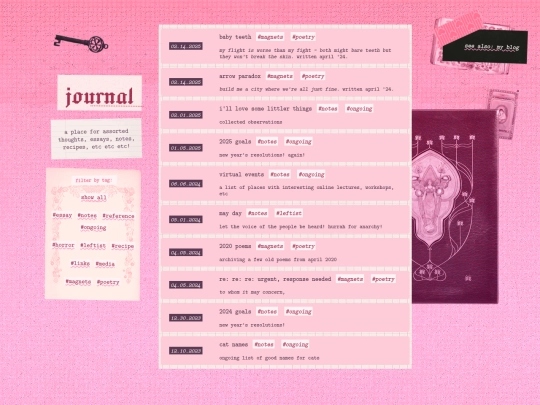 journal screenshot