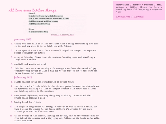 journal/notes/littlerthings screenshot