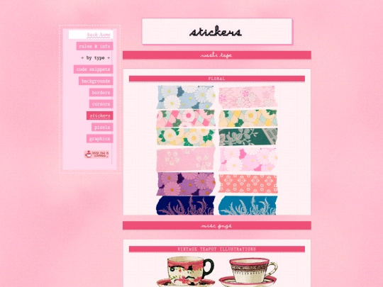 materials/stickers screenshot