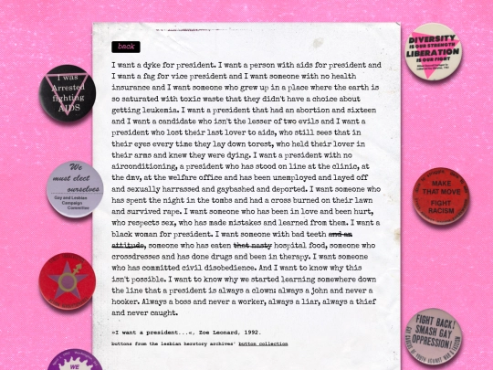 museum/poetry/president screenshot