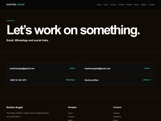 contact screenshot