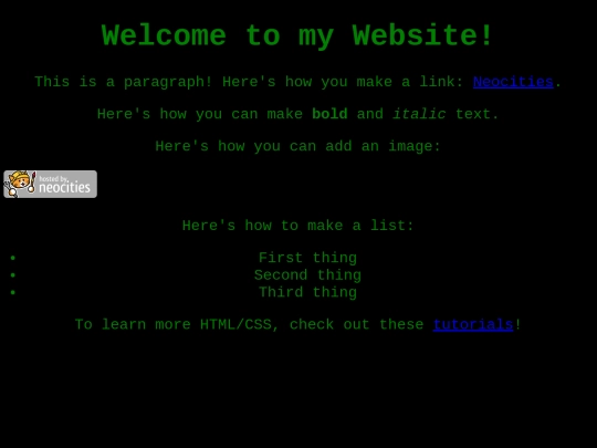 projects screenshot