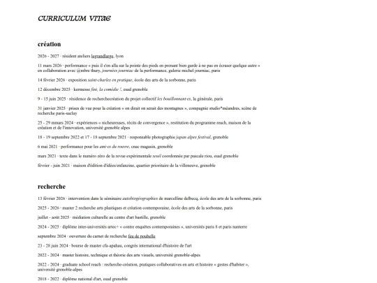 cv screenshot