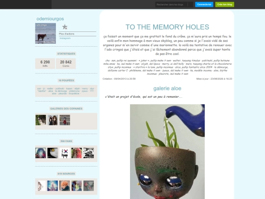 skyblog/galeriealoe screenshot
