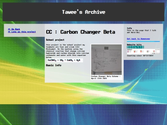 archive/project_carbonchanger screenshot