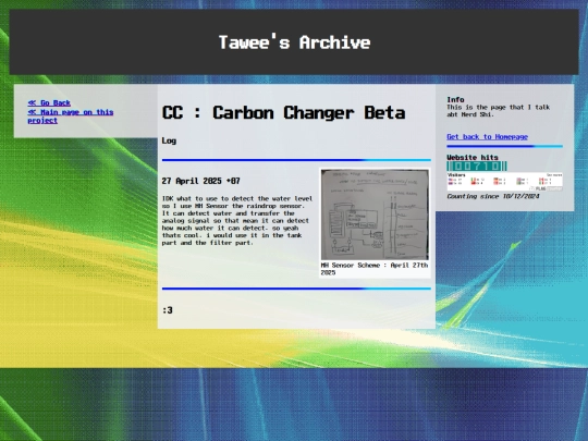 archive/project_carbonchanger/log screenshot