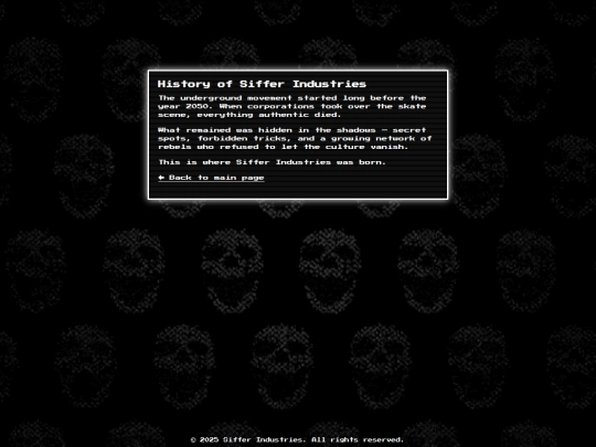 history screenshot