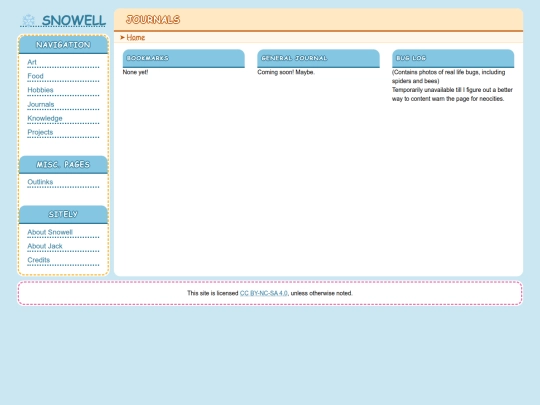 journals screenshot