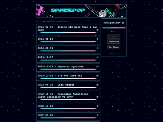 Blog/blog_old screenshot
