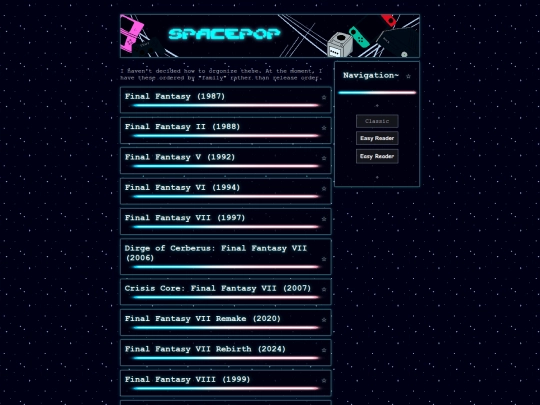 Reviews/FFreviews screenshot