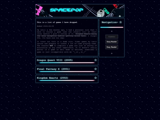 Reviews/theBin screenshot