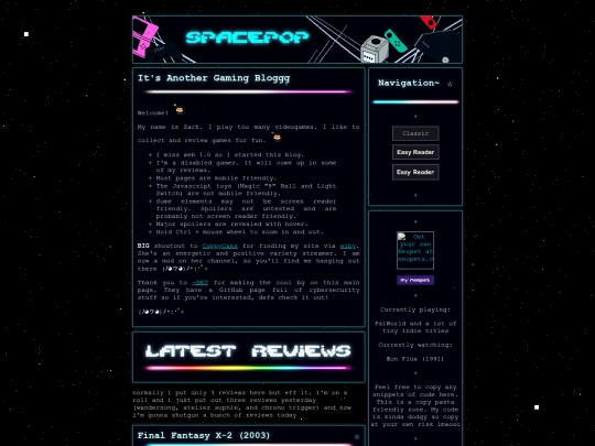 home screenshot