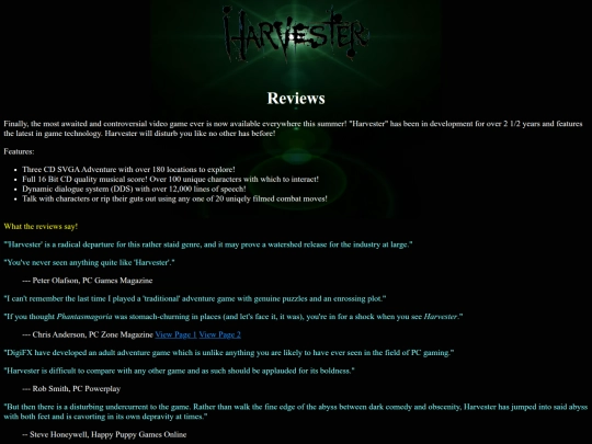 reviews screenshot