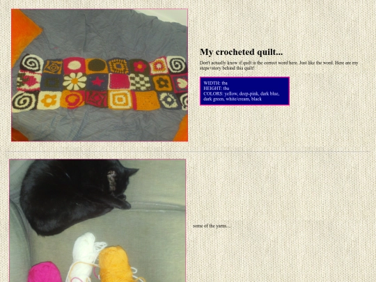 art/crochet/quilt screenshot
