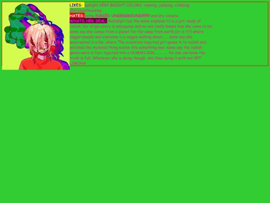 art/oc/radishgirl screenshot