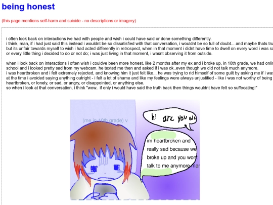 articles/honest screenshot
