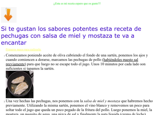 receta/receta screenshot