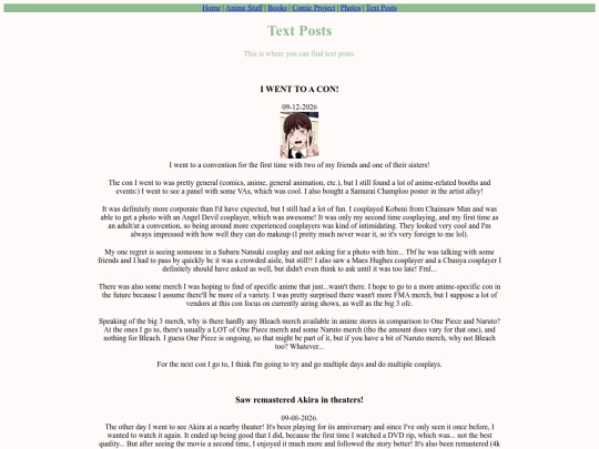 text-posts screenshot