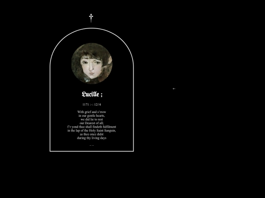 monastery/cemetery/lucille screenshot