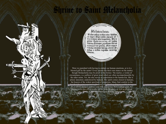 monastery/chapel/shrine/melancholia screenshot