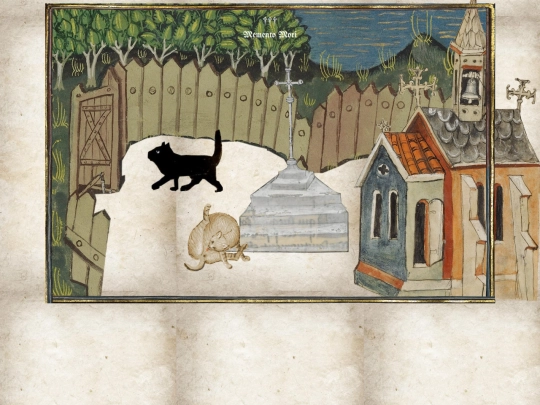 monastery/churchyard/cemetery screenshot