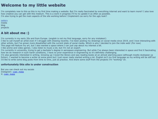 test screenshot