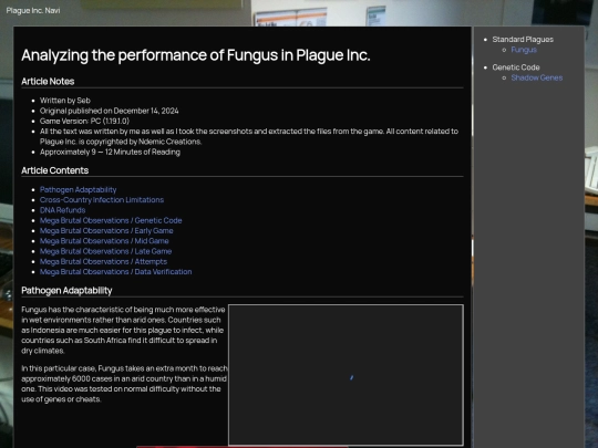 Plagues/Fungus screenshot