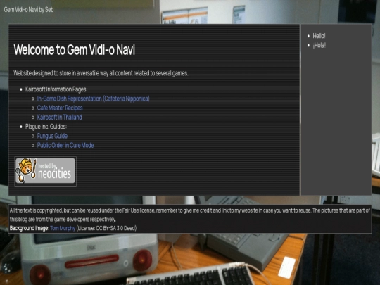 index screenshot