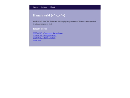 blog screenshot