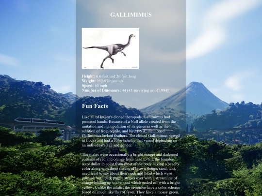 1993_Gallimimus screenshot