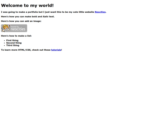 index screenshot