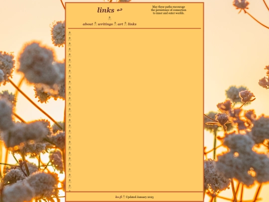 links screenshot