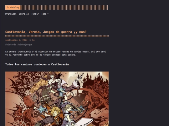 blog/castlevania-vermis-juegos-de-guerra-y-mas screenshot