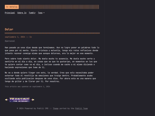 blog/dolor screenshot