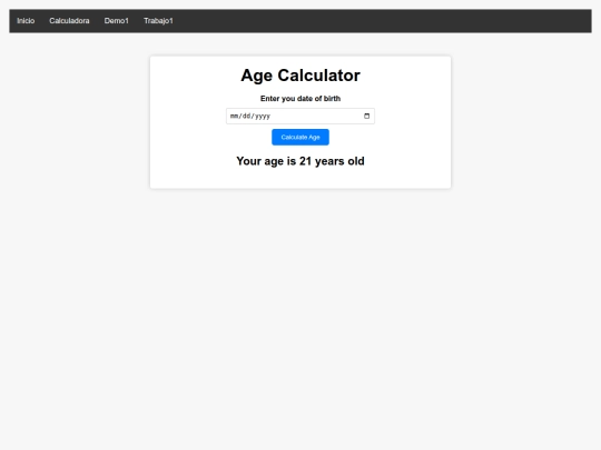 calculadora screenshot