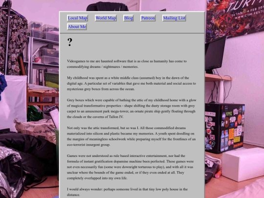 about-me screenshot