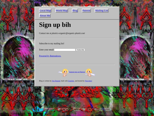 mailing-list screenshot