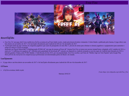 Ex17/Mariana screenshot