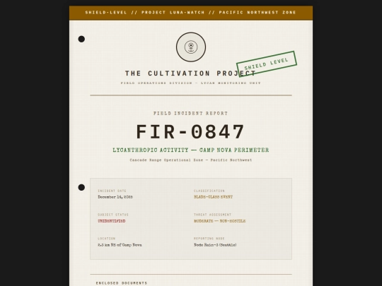 source-dossiers/Werewolf Siting HTML screenshot