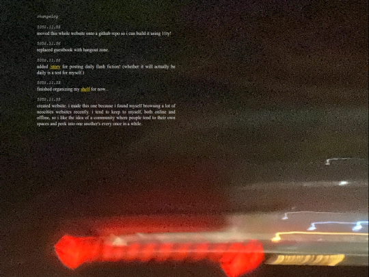 changelog screenshot