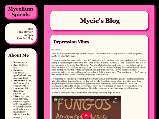 blog screenshot